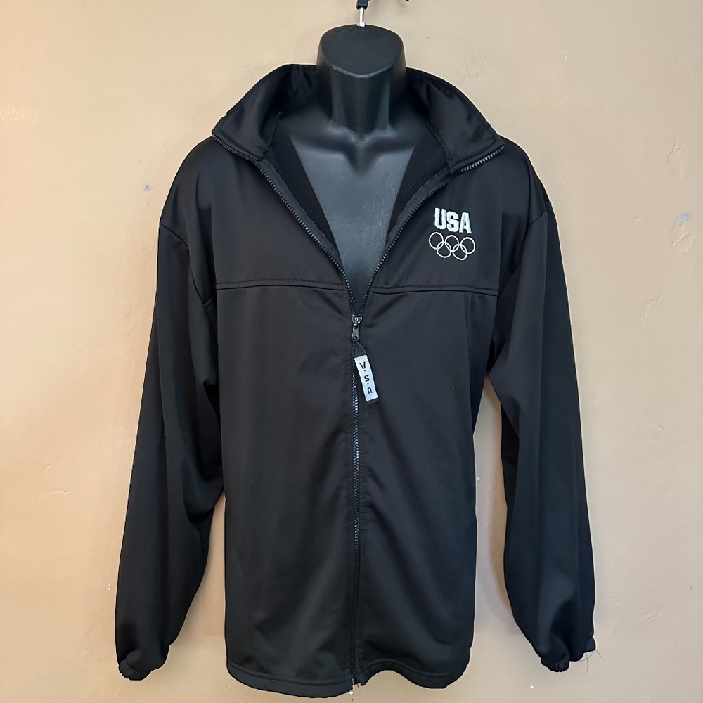 USA Olympics Fleece Warmup XL AUTHENTIC authorized merch Gently worn